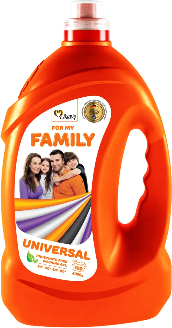 Гель для прання універсальний For My Family 4000 г (100 прань)