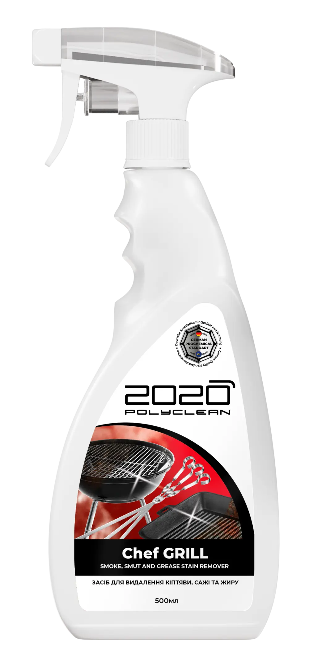 Засіб для чищення гриля та духовки Chef Grill Polyclean 500 мл