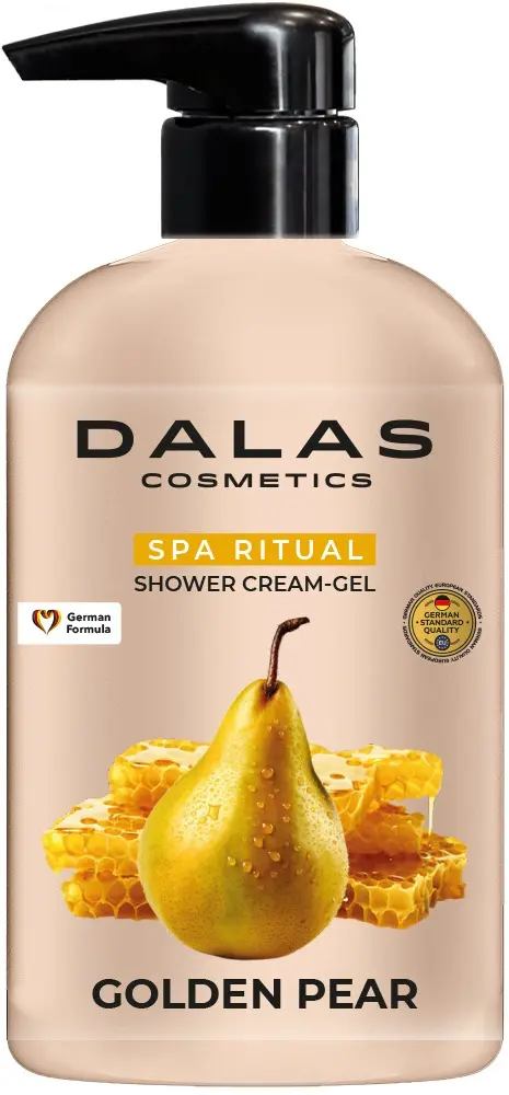 Крем-гель для душу Golden Pear Dalas Cosmetics 550 мл