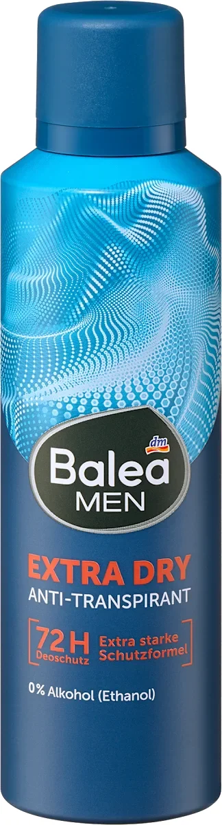 Антиперспірант-спрей Balea Men Extra Dry чоловічий, 200 мл