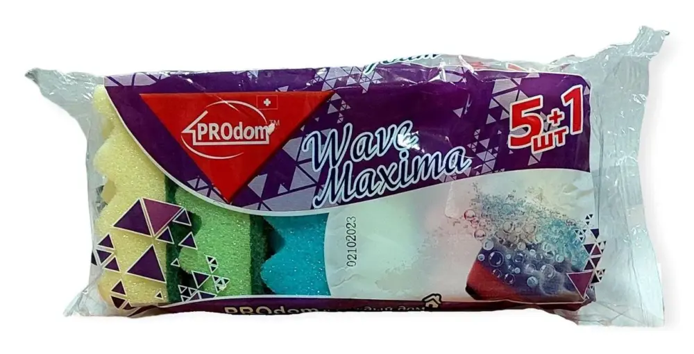 Губки кухонні ProDom Maxima, 6 шт