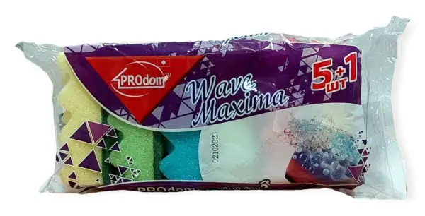 Губки кухонні ProDom Maxima, 6 шт