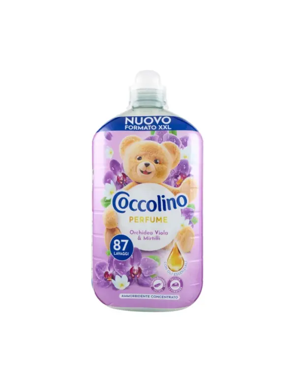 Кондиціонер для білизни Coccolino Perfume Orchidea Viola e Mirtilli концентрований, 1,827 л, 87 прань