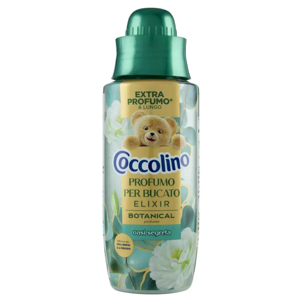 Парфумований еліксир для білизни Coccolino Oasi Segreta, 342 мл