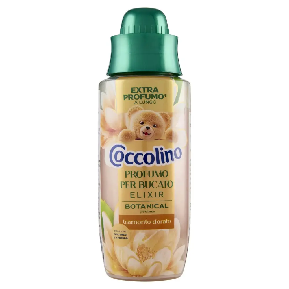 Парфумований еліксир для білизни Coccolino Tramonto Dorato, 342 мл