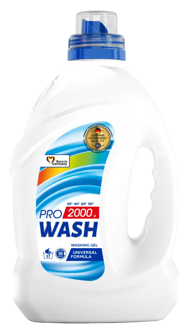 Гель для прання універсальний PRO WASH 2000 г (57 прань)