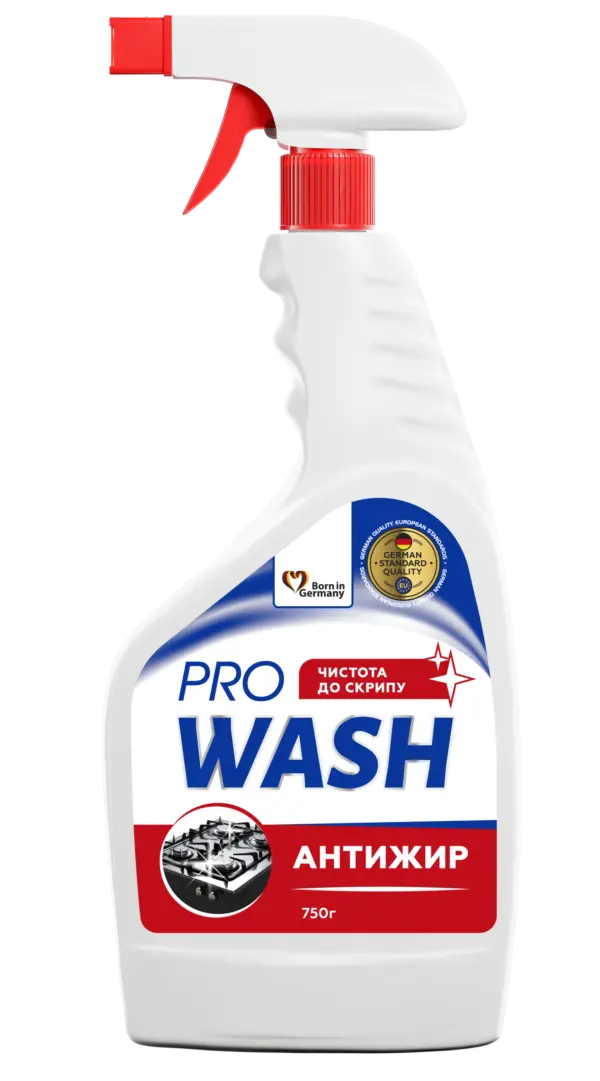 Антижир професійний для кухні PRO WASH 750 г спрей