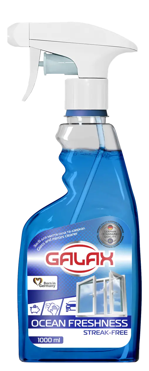 Спрей для миття скла Океанська свіжість GALAX 1000 мл