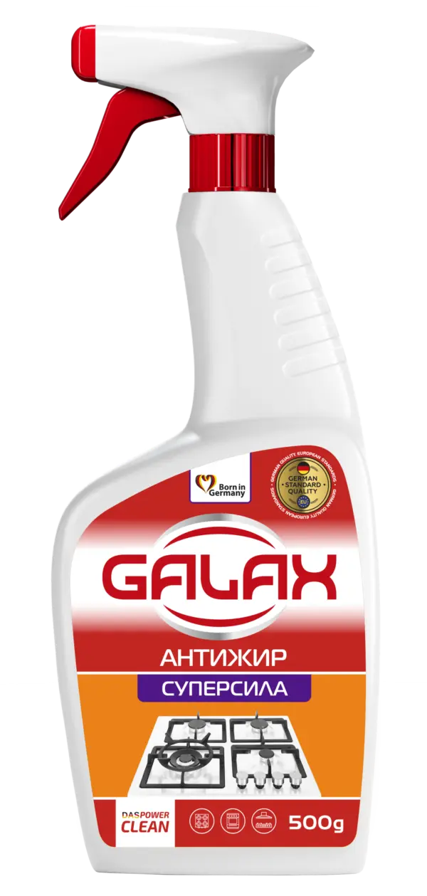 Антижир для кухні Суперсила GALAX 500 г спрей