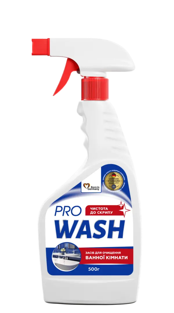 Засіб для миття ванної та сантехніки PRO WASH 500 г
