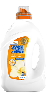Кондиціонер для білизни Ванільна орхідея Wash&Free 2 л WASHFREE-CONDITIONER-ORCHID-2L фото