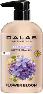 Крем-гель для душу Flower Bloom Dalas Cosmetics 550 мл 722317 фото