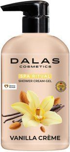 Крем-гель для душу Vanilla Cr&egrave;me Dalas Cosmetics 550 мл 722867 фото