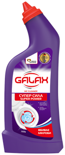 Гель для туалету проти нальоту Супер Сила GALAX 750 г GALAX-WC-SUPERPOWER фото