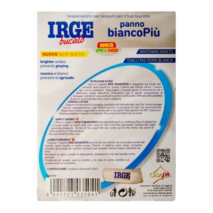 IRGE Серветка-пастка для прання білих речей з відбілювачем (10 шт) PAN3504A фото