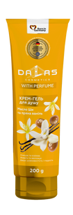 Крем-гель для душу Масло ши та пряна ваніль Dalas 200 г DL-SHOWER-GEL-SHEA-VANILLA-200G фото