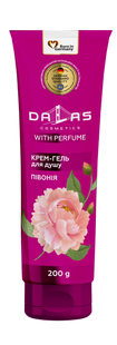Крем-гель для душу Півонія Dalas 200 г DL-SHOWER-GEL-PEONY-200G фото
