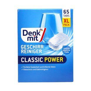 Denkmit Таблетки для посудомийної машини Classic 65 шт DDWC65 фото