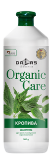 Шампунь для зміцнення волосся з кропивою Dalas Organic Care 900 мл DL-ORGANIC-CARE-SHAMPOO-KROPYVA фото