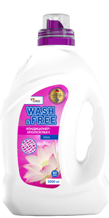Кондиціонер для білизни Лотос Wash&Free 2 л WASHFREE-CONDITIONER-LOTUS-2L фото