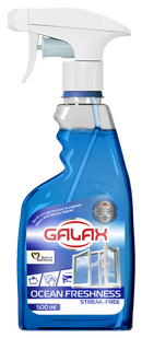 Спрей для миття скла Океанська свіжість GALAX 500 мл GALAX-GLASS-OCEAN фото