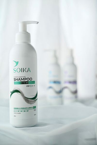 Шампунь для всіх типів волосся з вітамінами SOIKA 300 мл 212900 фото