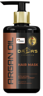 Маска для волосся з журавлиною та аргановою олією Dalas 900 мл DL-HAIR-MASK-CRANBERRY-ARGAN-OIL фото