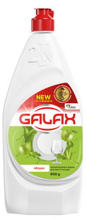Засіб для миття посуду концентрований Яблуко GALAX 950 г GALAX-DISH-APPLE фото