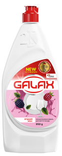 Засіб для миття посуду концентрований Ягідний мікс GALAX 950 г GALAX-DISH-BERRY-MIX фото