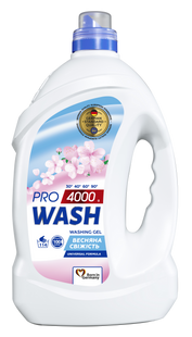 Гель для прання Весняна свіжість PRO WASH 4 кг (114 прань) PROWASH-GEL-SPRING-FRESH фото