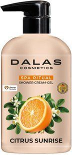 Крем-гель для душу Citrus Sunrise Dalas Cosmetics 550 мл 722874 фото